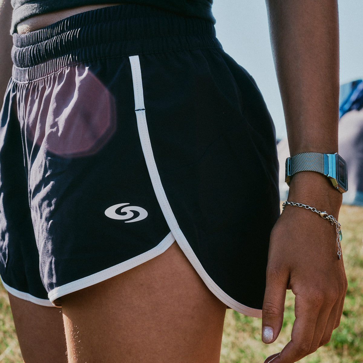Navy Flow Shorts