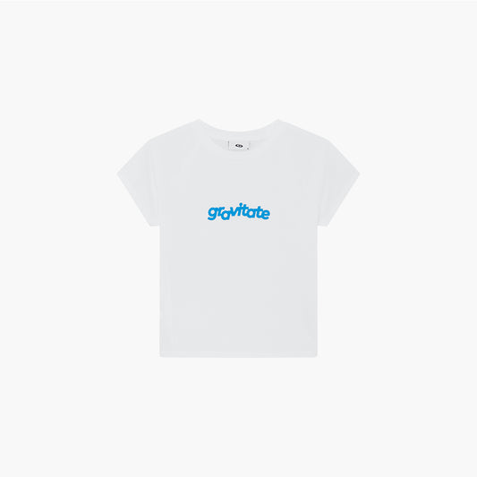 White Baby Tee