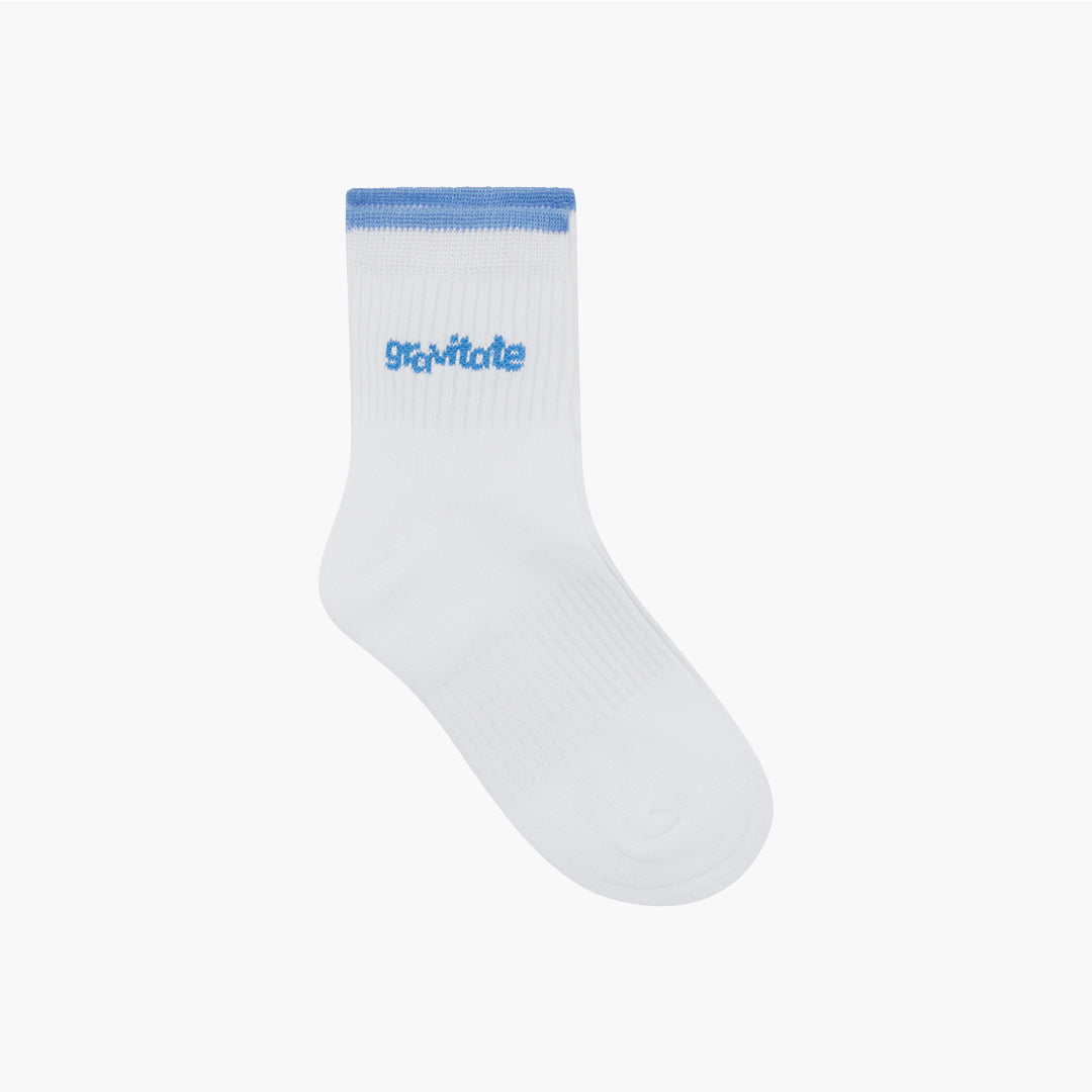 White Mini Crew Sock (3 pack)